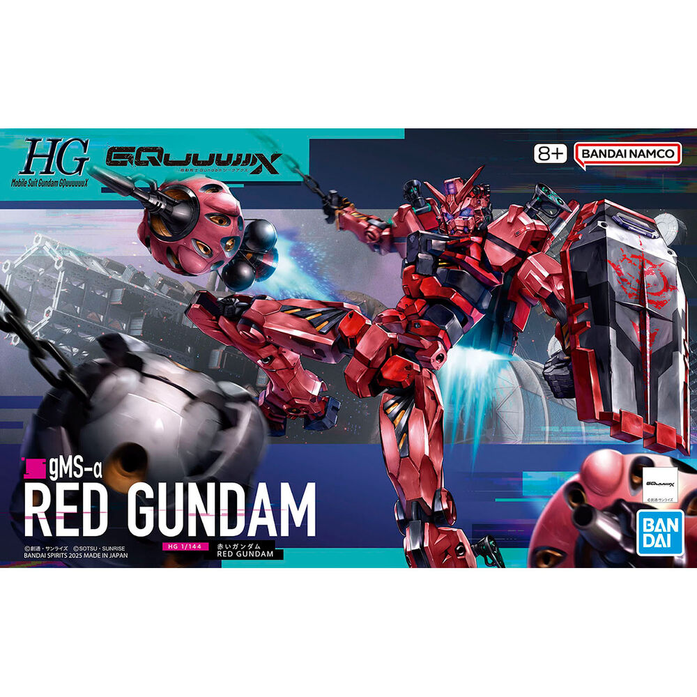 Mobile Suit Gundam GQuuuuuuX Red Gundam model kit 1