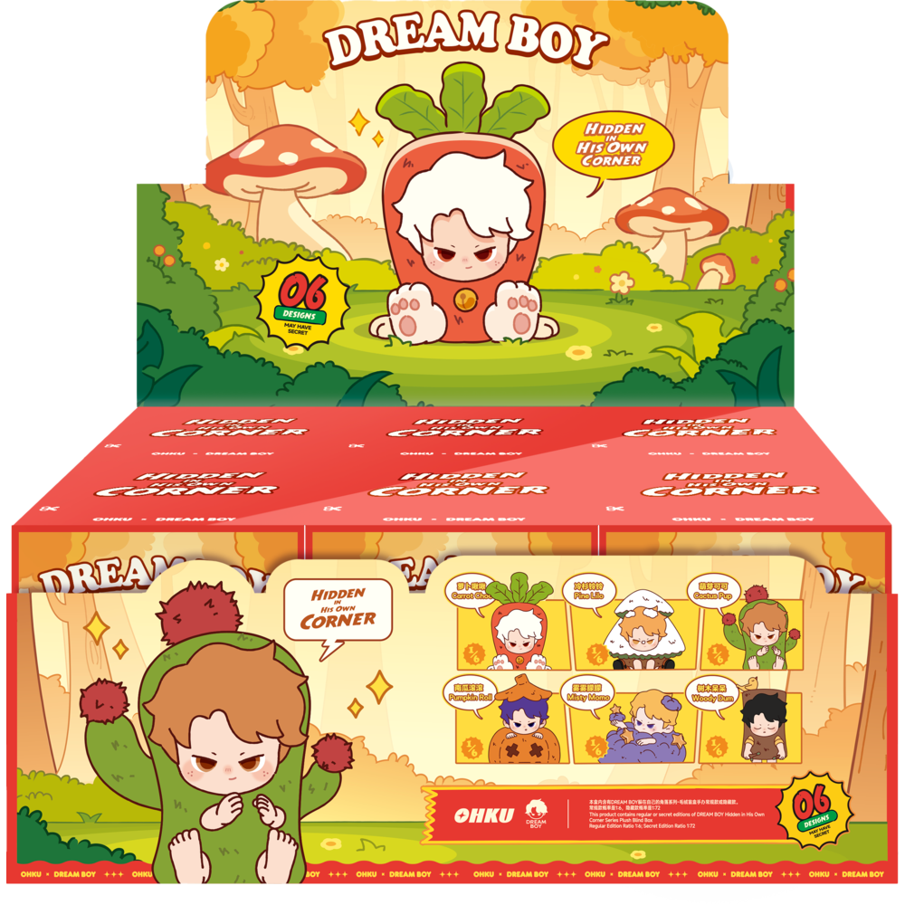 Dream Boy Hidden In His Own Corner assorted Plush toy figure 1