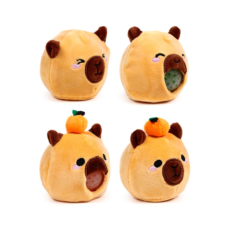 Queasy Squeezies Capybara assorted plush toy 1