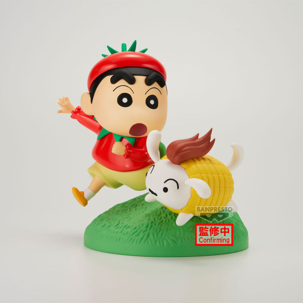 Crayon Shinchan Shinnosuke Vegetable Costume figure 10cm 2