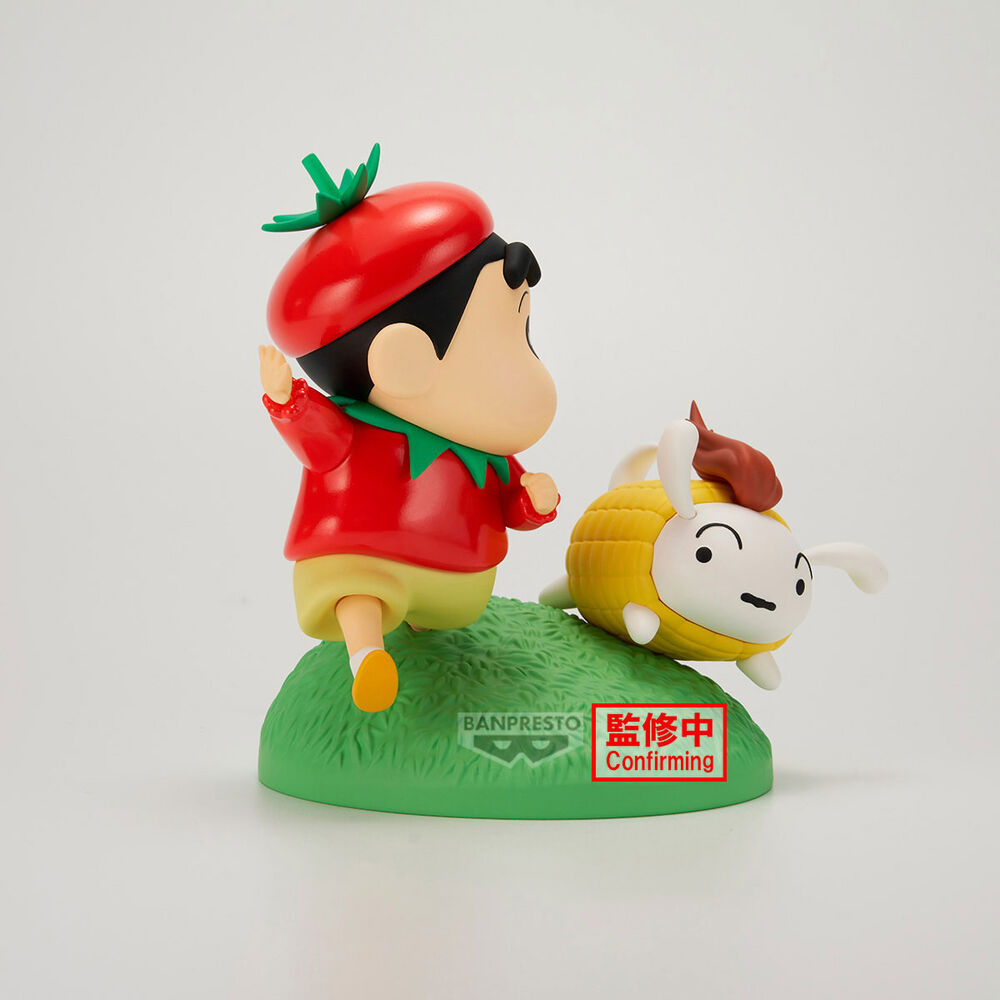 Crayon Shinchan Shinnosuke Vegetable Costume figure 10cm 3