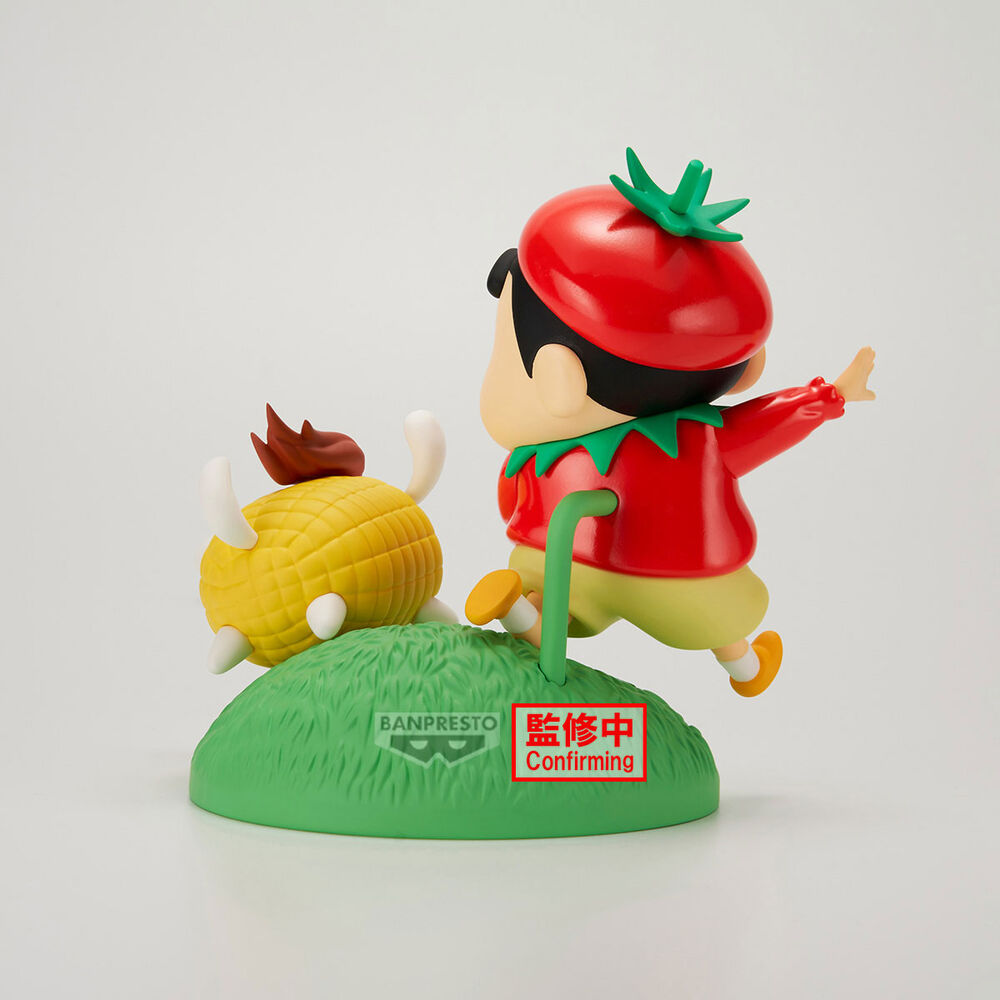 Crayon Shinchan Shinnosuke Vegetable Costume figure 10cm 4