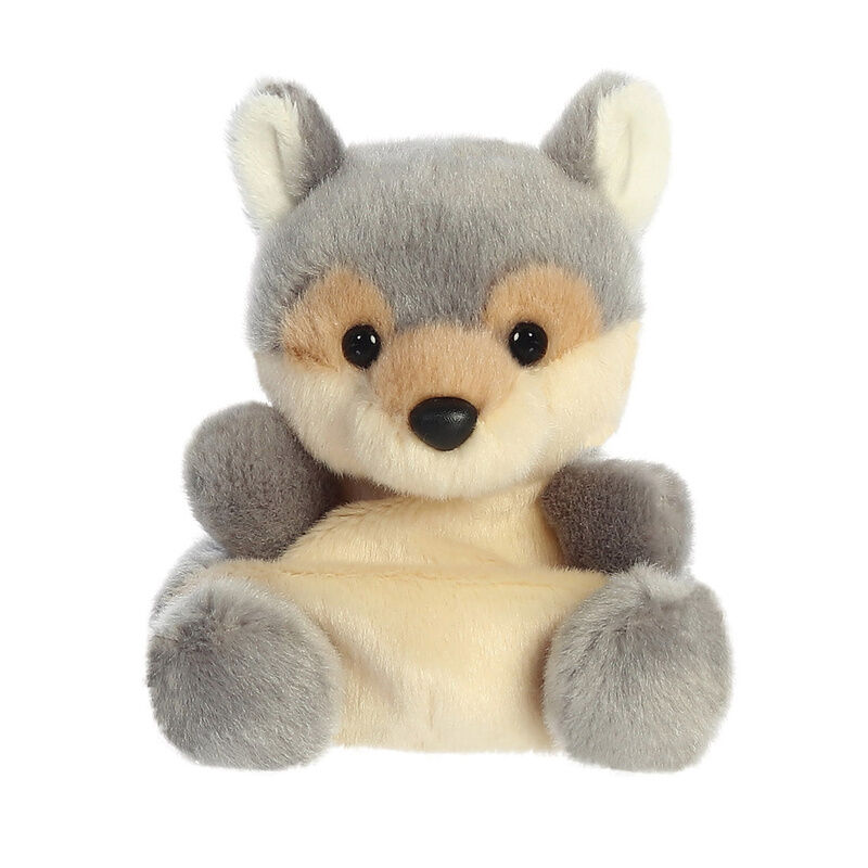 Palm Pals Wolf plush toy 13cm 1