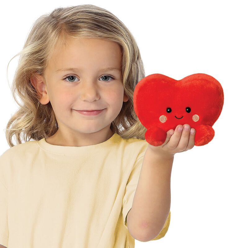 Palm Pals Heart plush toy 13cm 6