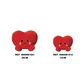 Palm Pals Heart assorted 12-pk plush toy 13-20cm - Thumbnail 2