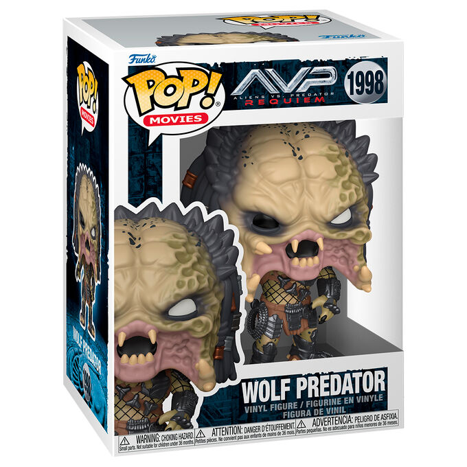 POP figure Alien vs Predator Requiem Wolf Predator 2