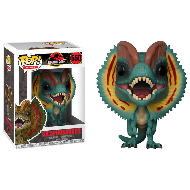 POP figure Jurassic Park Dilophosaurus 1