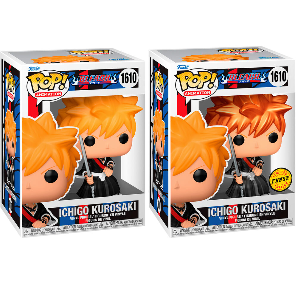 POP figure Bleach Ichigo Kurosaki 5 + 1 Chase 1