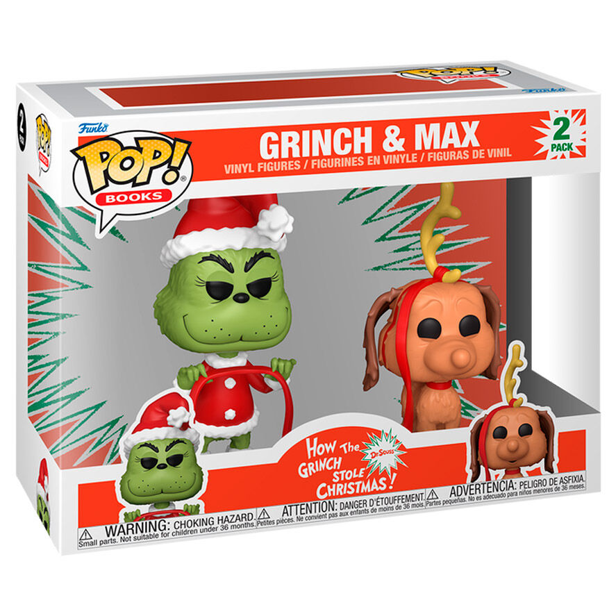 POP pack 2 figures The Grinch - Grinch & Max 2