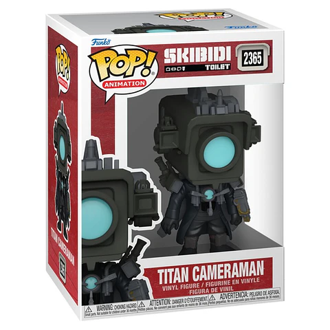 POP figure Skibidi Toilet Titan Cameraman