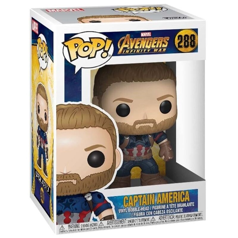 POP figure Marvel Avengers Infinity War Captain America 3