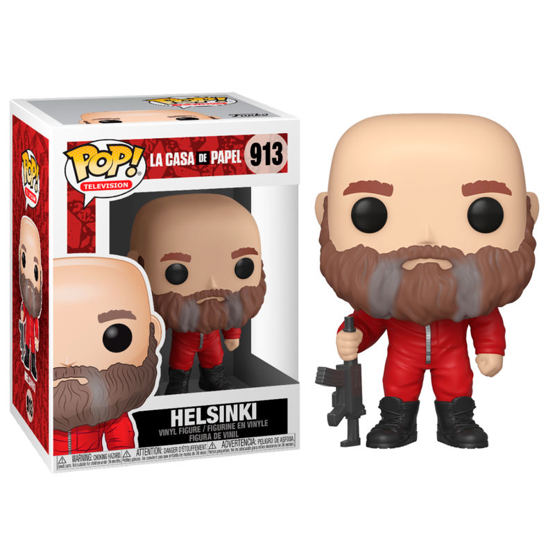 POP figure Money Heist Helsinki 1