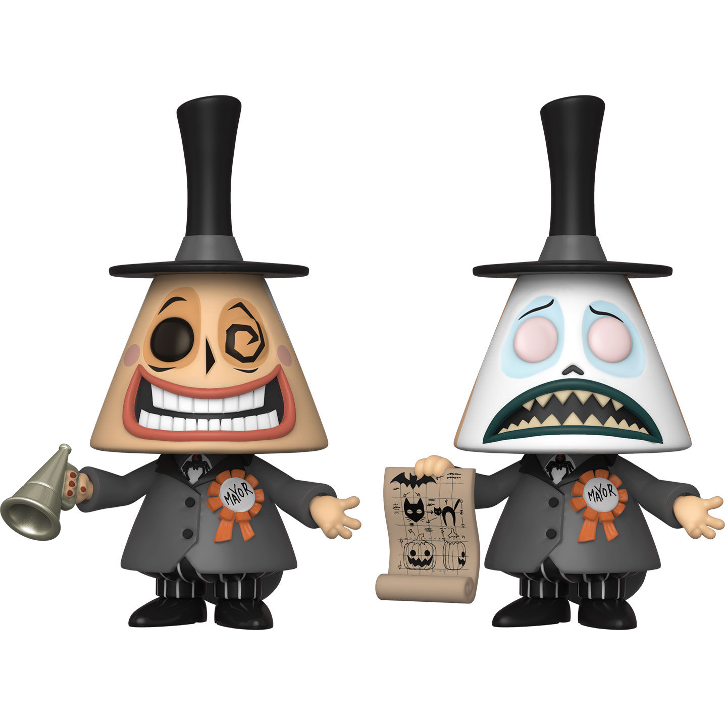 POP figure Disney Nightmare Before Christmas Mayor with Megaphone 5 + 1 Chase 1