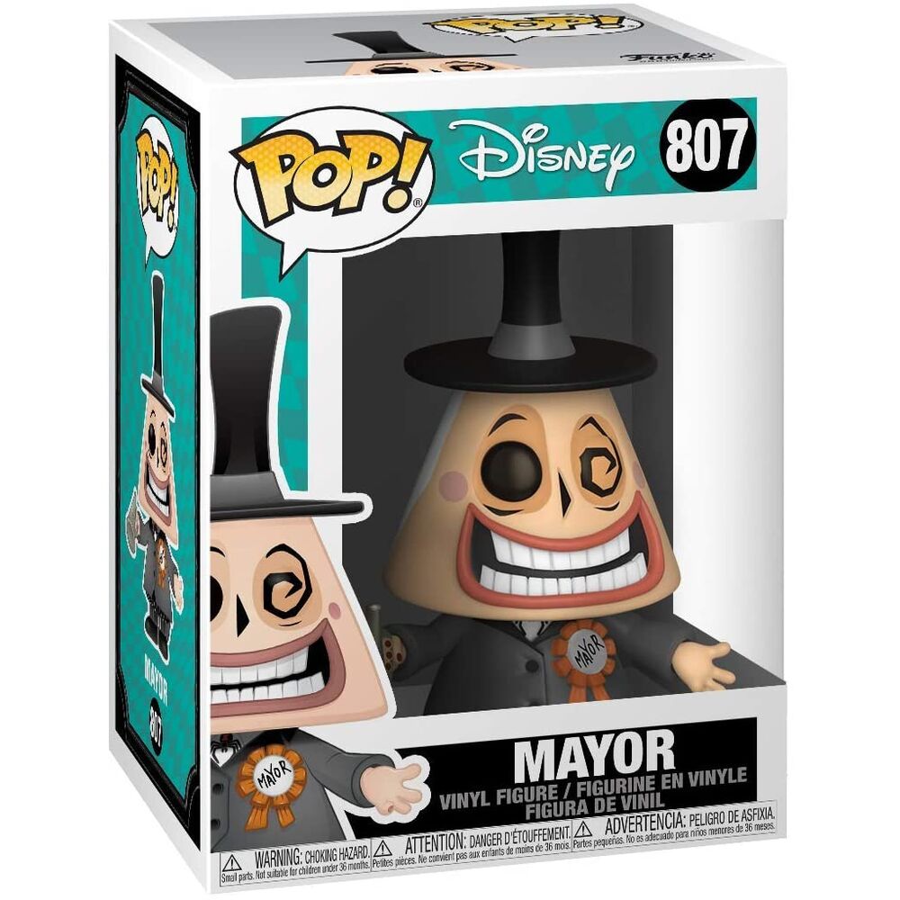 POP figure Disney Nightmare Before Christmas Mayor with Megaphone 5 + 1 Chase 2