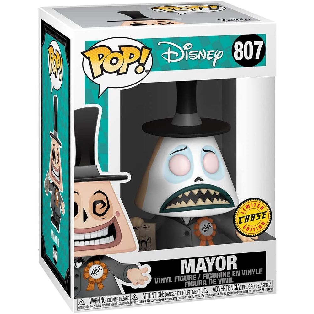 POP figure Disney Nightmare Before Christmas Mayor with Megaphone 5 + 1 Chase 3