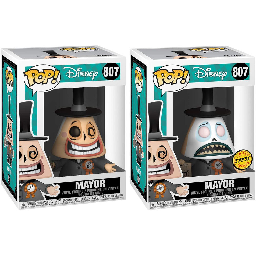 POP figure Disney Nightmare Before Christmas Mayor with Megaphone 5 + 1 Chase 4