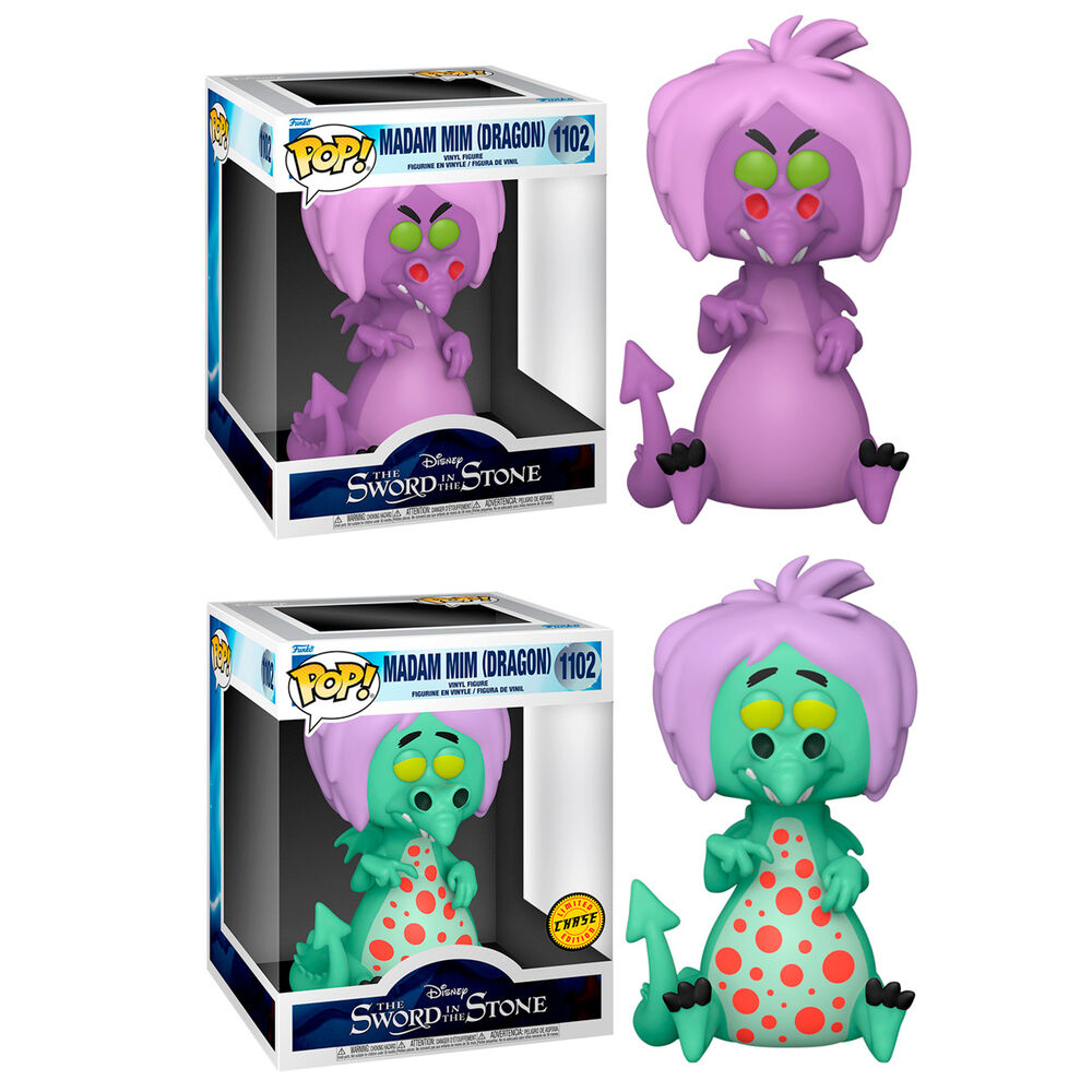POP figure Disney The Sword in the Stone Mim as Dragon 15cm 10+2 Chase 1