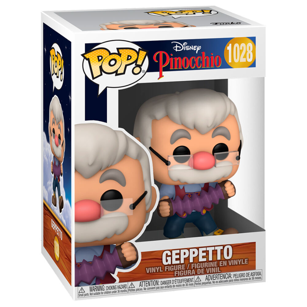 POP figure Disney Pinocchio Geppetto with Accordion 3
