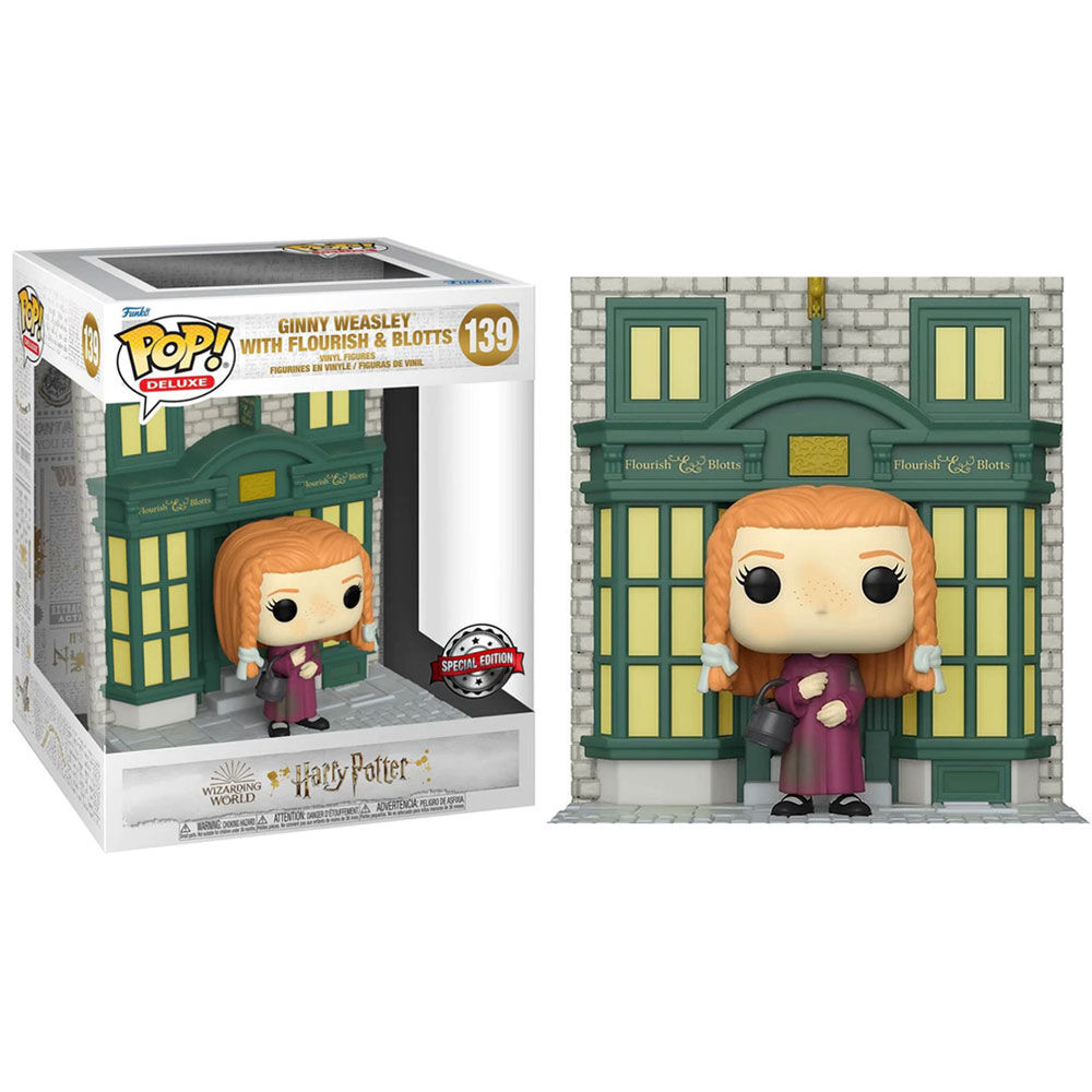 POP figure Harry Potter Diagon Alley Ginny Weasley Flourish & Blotts Exclusive 2