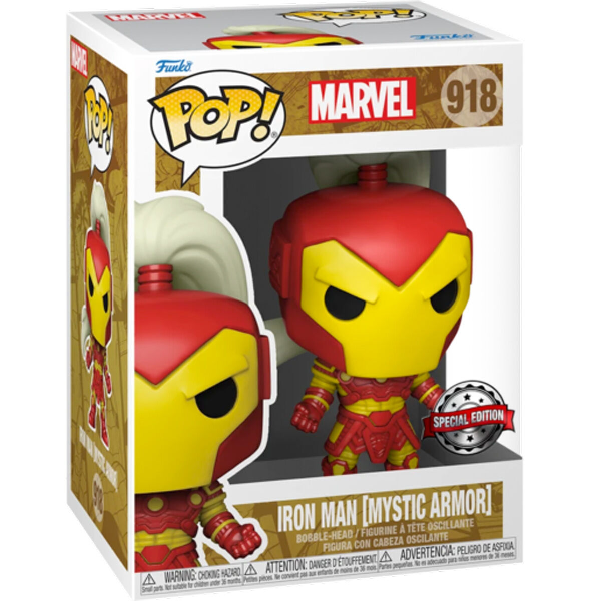 POP figure Marvel Iron Man Mystic Armor Exclusive 3