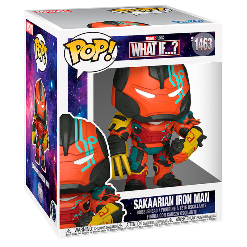 POP figure Super Marvel What IF Sakaarian Iron Man 1