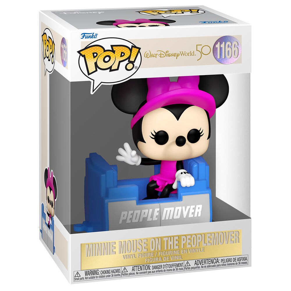 POP figure Disney World 50th Anniversary Minnie People Mover 2