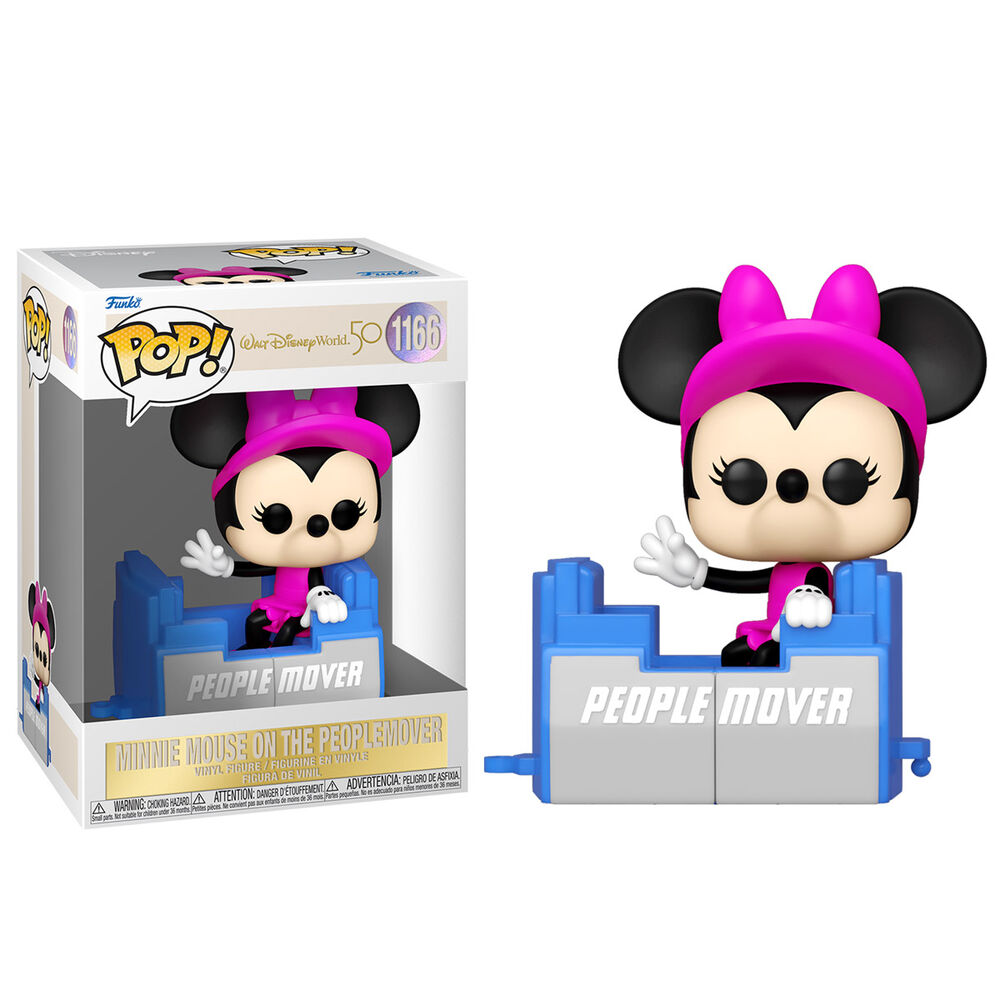 POP figure Disney World 50th Anniversary Minnie People Mover 3