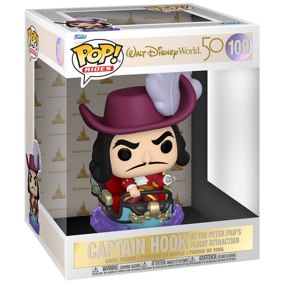 POP figure Disney World 50th Anniversary Captain Hook 2