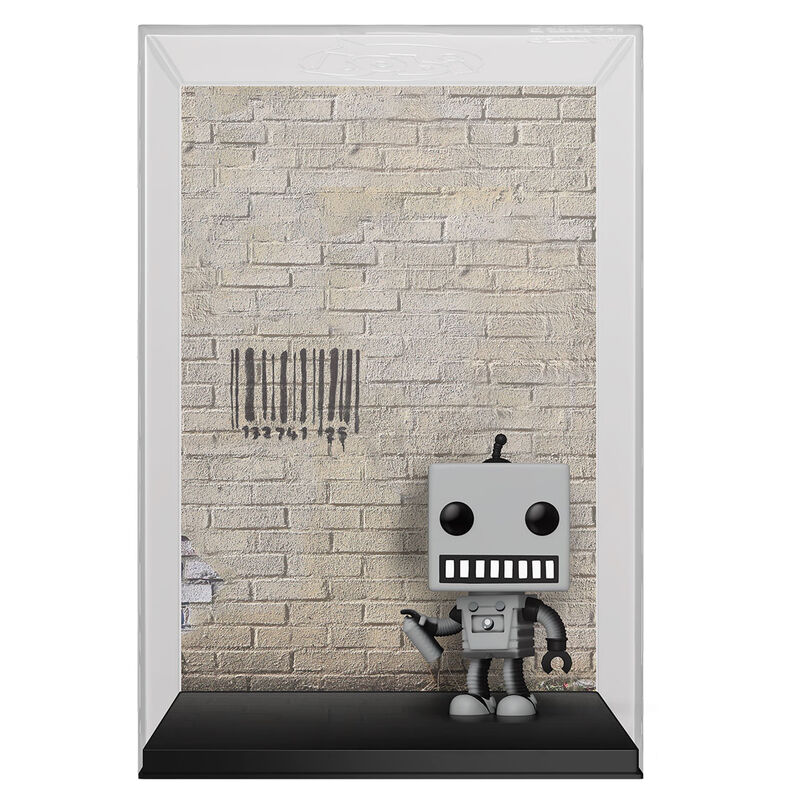 POP figure Art Cover Brandalised Tagging Robot 2