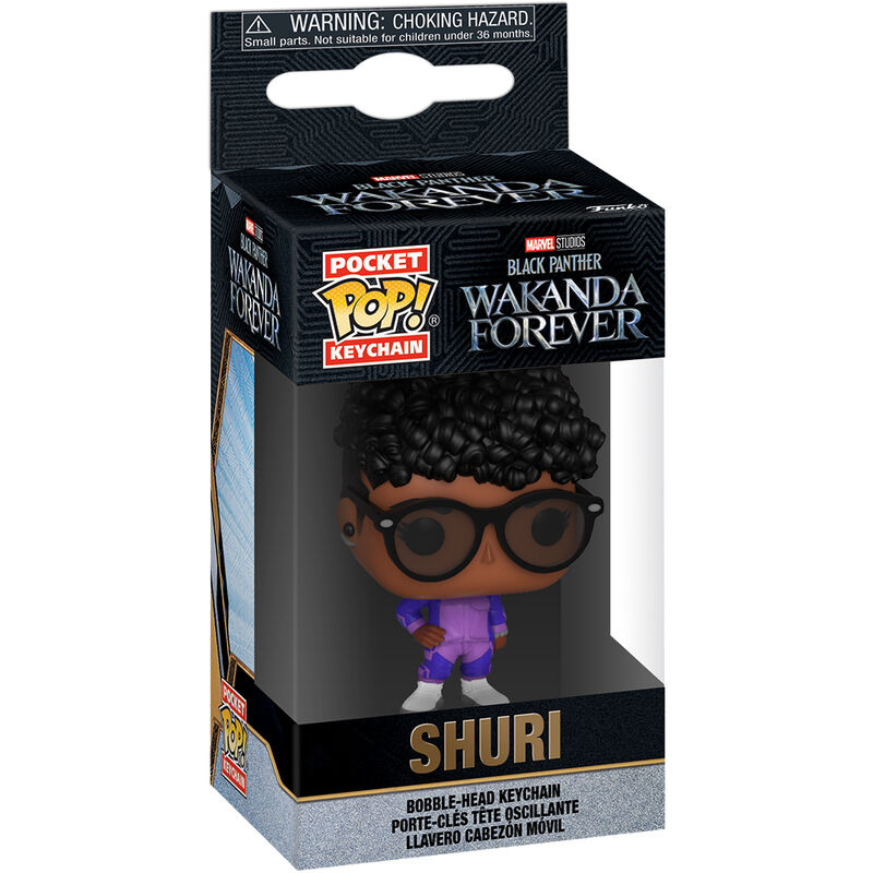 Pocket POP Keychain Marvel Black Panther Wakanda Forever Shuri 1