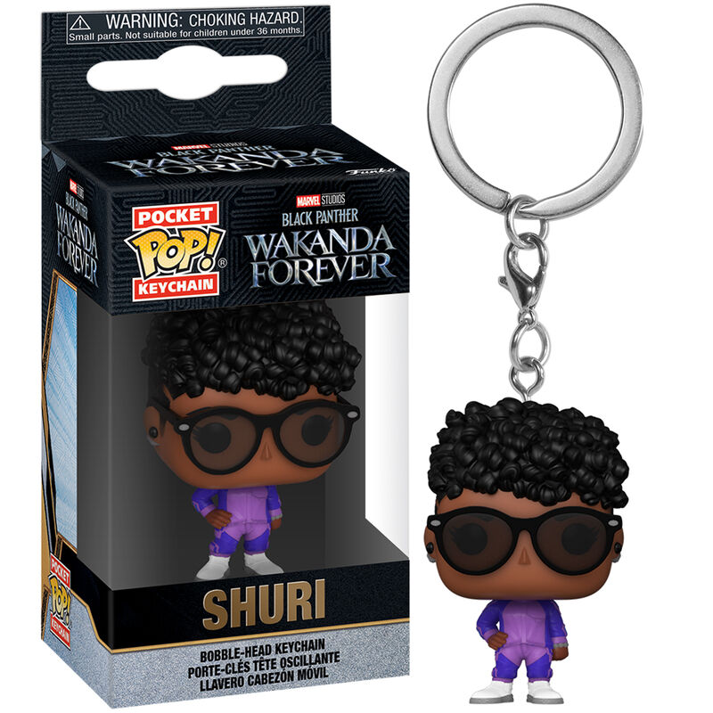 Pocket POP Keychain Marvel Black Panther Wakanda Forever Shuri 2