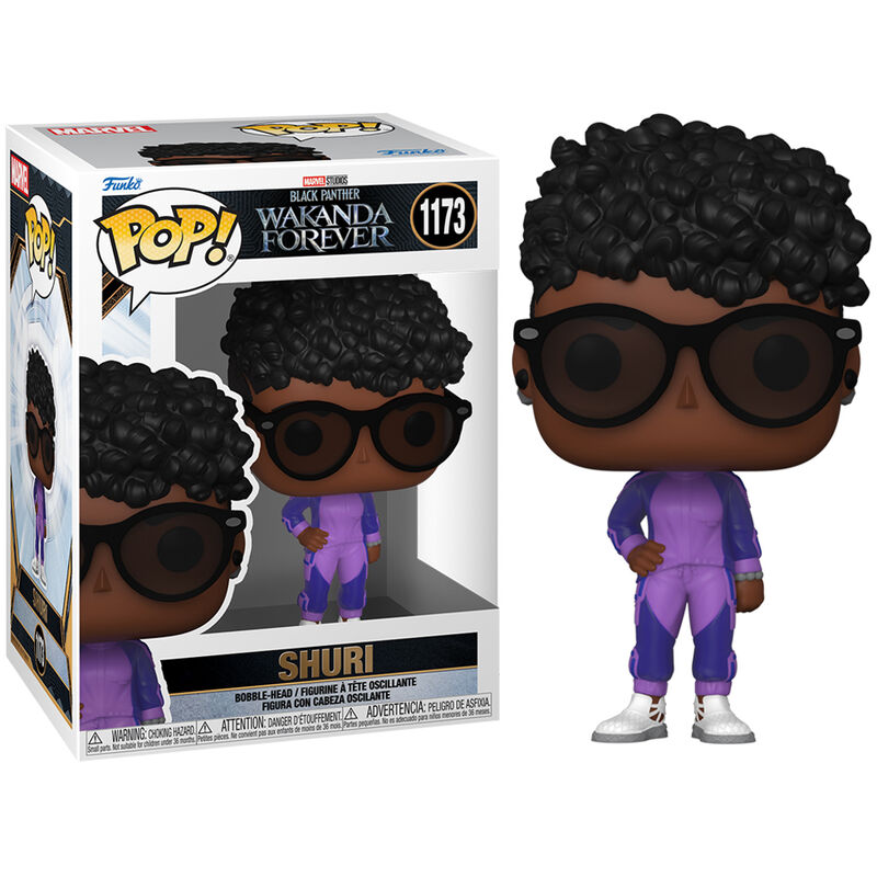 POP figure Marvel Black Panther Wakanda Forever Shuri 2