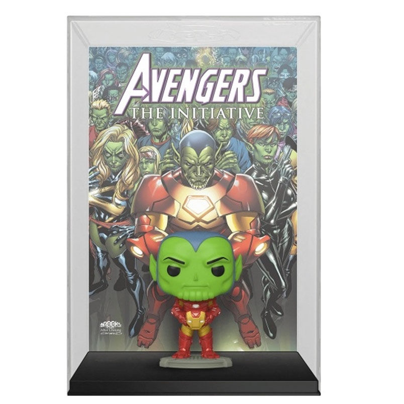 POP figure Album Marvel Avengers Skrull as Iron Man Exclusive 2