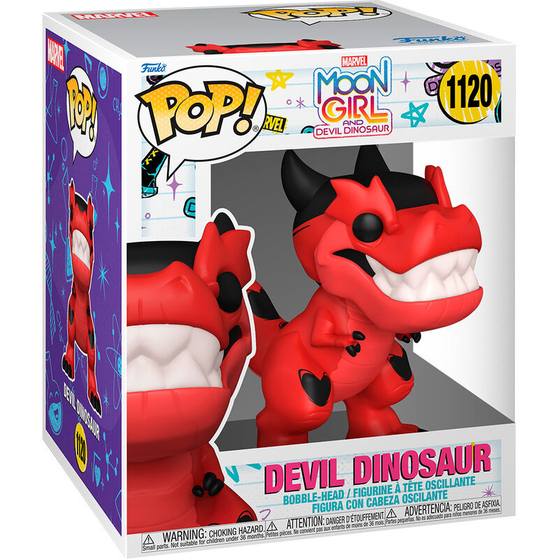 POP figure Marvel Moon Girld and Devil Dinosaur Devil Dinosaur 1
