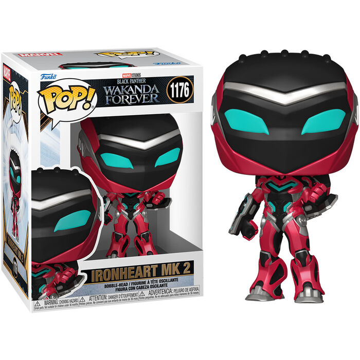 POP figure Marvel Black Panther Wakanda Forever Ironheart MK2 2