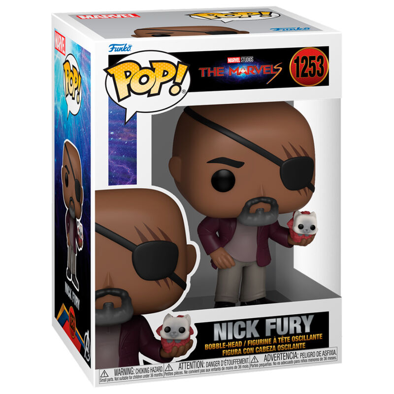 POP figure Marvel The MarvelS Nick Fury 1