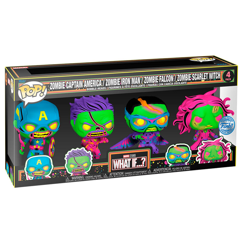 POP pack 4 figures Marvel What If...? Exclusive 1
