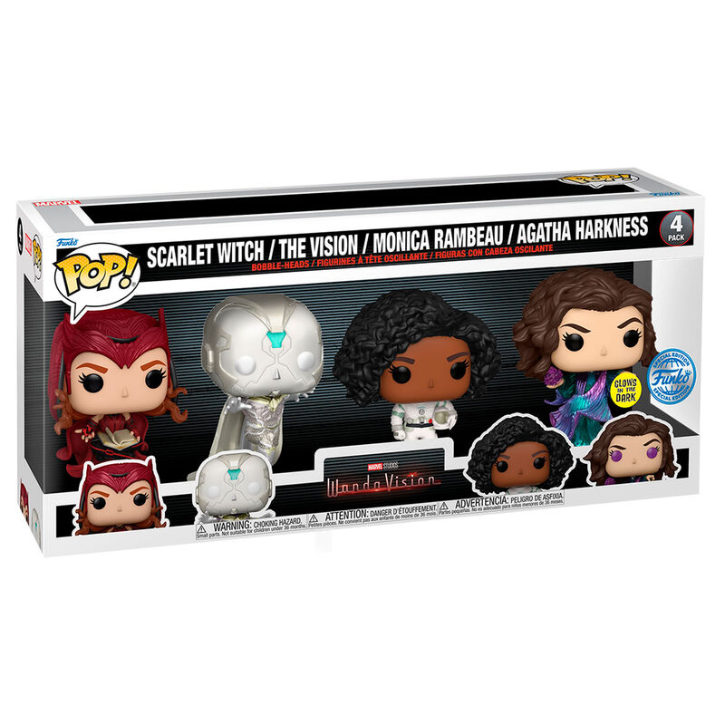 POP pack 4 figures POP Marvel WandaVision Exclusive 1