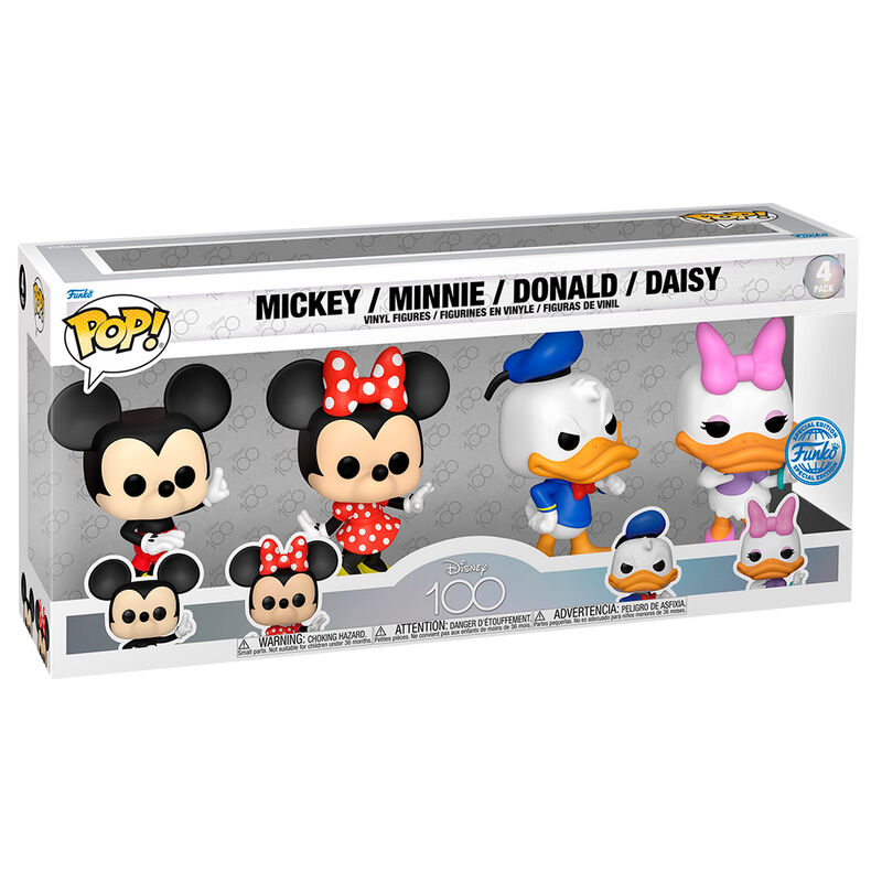 POP pack 4 figures Disney Classic Exclusive 1