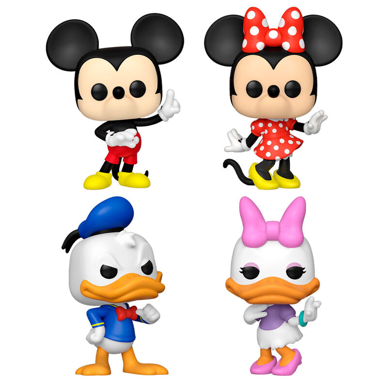 POP pack 4 figures Disney Classic Exclusive 2