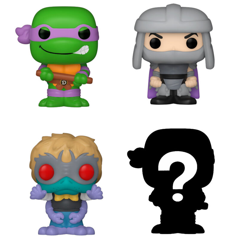 Blister 4 figures Bitty POP Teenage Mutant Ninja Turtles Donatello 2