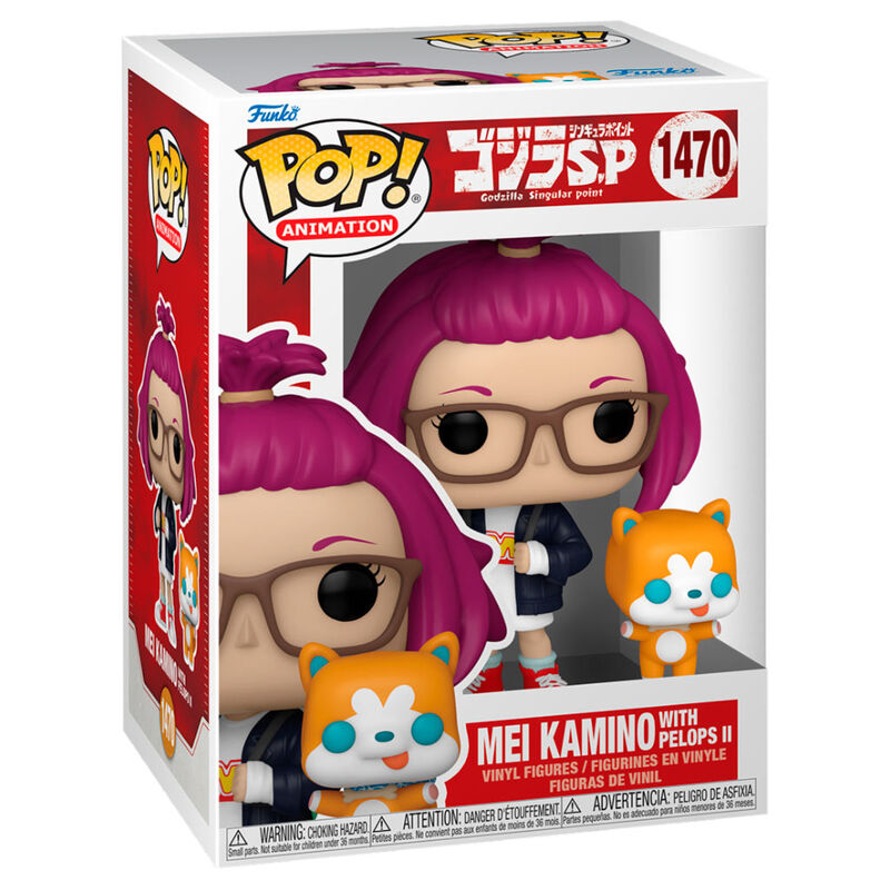 POP figure Godzilla Singular Point Mei Kamino with Pelops II 2