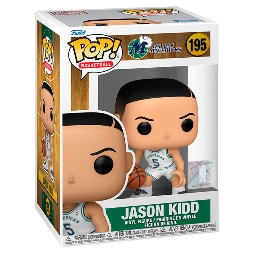 POP figure NBA Dallas Mavericks Jason Kidd 2