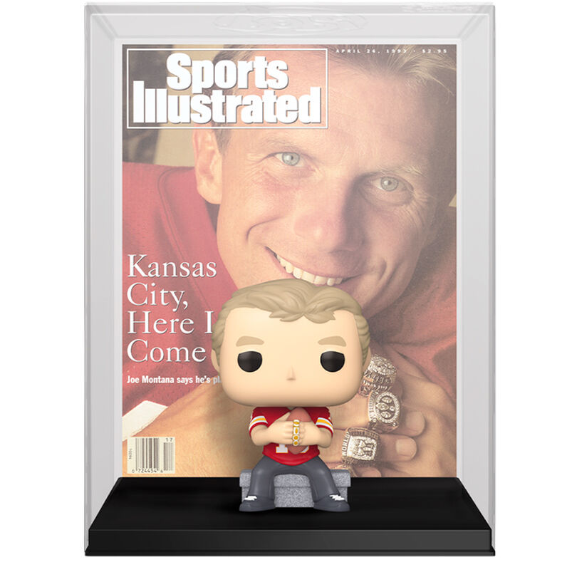 POP figure Cover Sports Illustrated Joe Montana 1