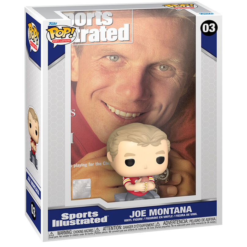 POP figure Cover Sports Illustrated Joe Montana 2