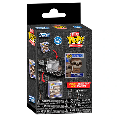 Bitty POP + pk3 pin cases