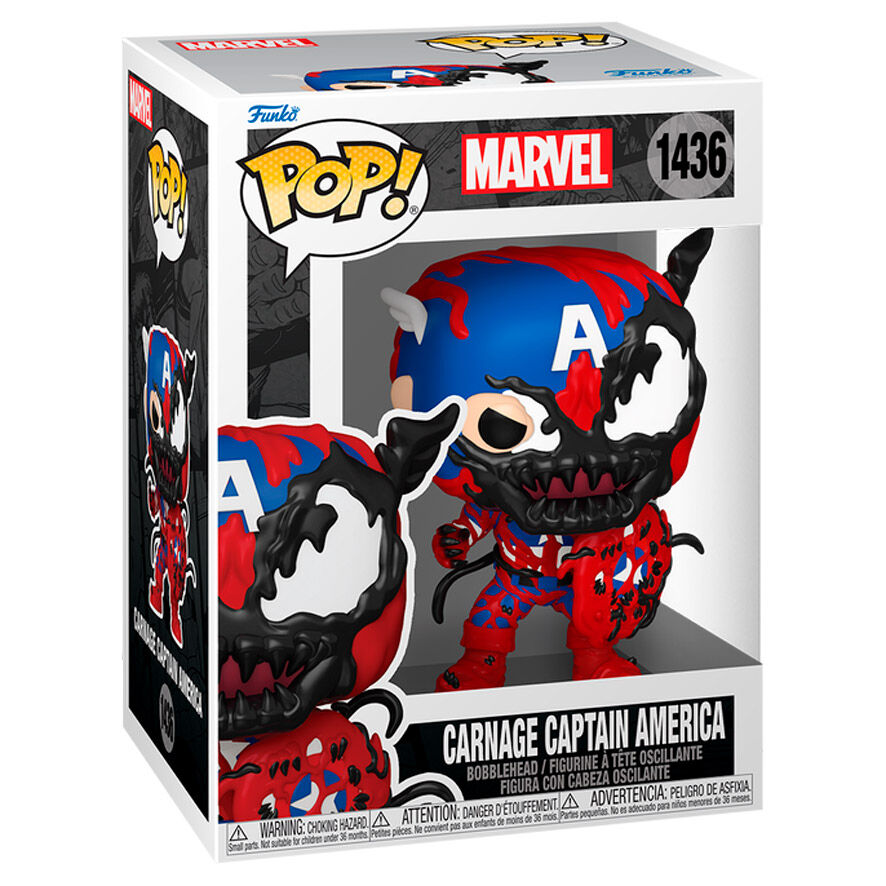 POP figure Marvel Carnage Captain America 1