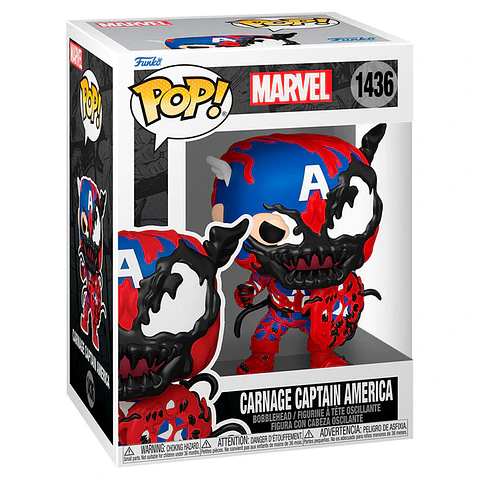 POP figure Marvel Carnage Captain America