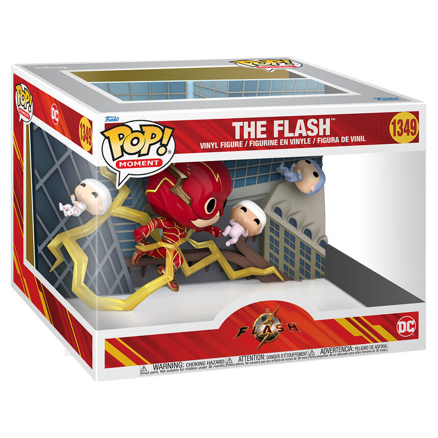 POP figure Moment DC Comics The Flash Baby Rescue 1