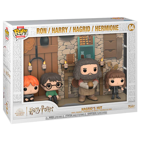 POP figure Moments Deluxe Harry Potter Hagrids Hut